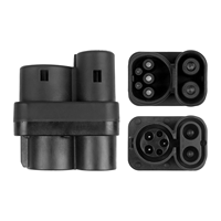 Adaptateur de chargeur rapide DC EV CCS1 vers CCS2 1000V, connecteur portable pour véhicule électrique