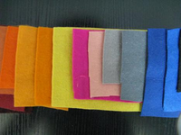 Feutre de laine coloré pour décoration, épaisseurs 2mm, 3mm, 4mm, 5mm