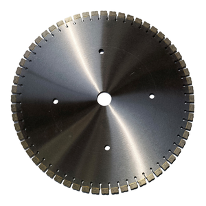 Di alta qualità 600mm industriale silenzioso segmento diamante taglio lame sega circolare per granito/pietra/basalto Turbo pietra bianco - Product Image 1