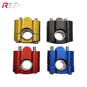 Adaptor Klem Pengangkat Setang Motor CNC Aluminium 22mm hingga 28mm Universal 1 Set - Product Image 1