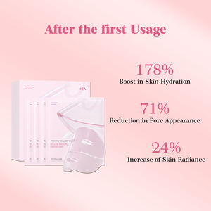 Tiefenwirksame Kollagen-PDRN-Rosa-Gelmaske Koreanische Gesichtsmaske zur Reparatur, Hydratation und Strahlkraft-Verstärkung - Product Image 4