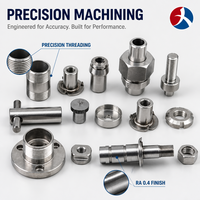 Pièces usinées CNC sur mesure de haute précision, fraisage d'aluminium, tournage d'acier inoxydable, service d'usinage