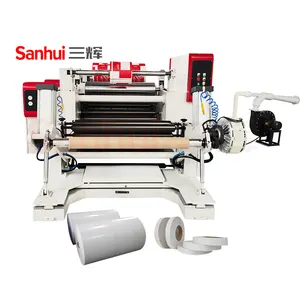 semi automatic slitting and rewinding machine for filter paper