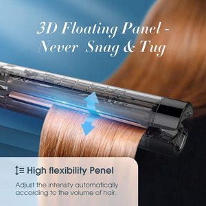 Vendita calda 2-in-1 professionale LED elettrico <span class=keywords><strong>piastra</strong></span> per capelli & bigodino per casa e uso alberghiero ferro piatto per lo Styling dei capelli - Product Image 2