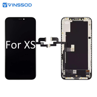 Écran LCD de remplacement INCELL HD+ en gros pour iPhone X XR XS XS Max, assemblage d'affichage pour réparation de téléphone portable avec adaptateur