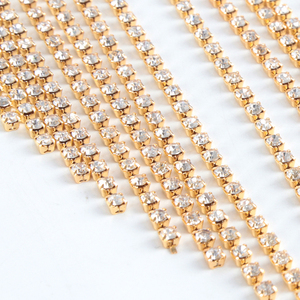 Luoyan moda lujo Rave largo flecos boda collar joyería ancho gargantilla nupcial declaración cristal largo borla collar - Product Image 4