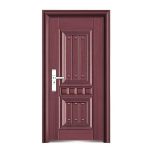 Compra a granel Descuento Phipulo Puerta <span class=keywords><strong>de</strong></span> acero <span class=keywords><strong>de</strong></span> seguridad <span class=keywords><strong>de</strong></span> metal Puerta <span class=keywords><strong>de</strong></span> <span class=keywords><strong>entrada</strong></span> exterior residencial duradera para el hogar - Product Image 2