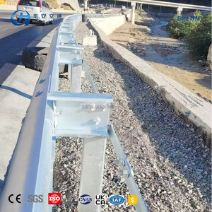 AASHTO EN1317 certificata S235JR lungo la strada in acciaio zincato W-trave Guardrail sicurezza stradale barriera stradale per la vendita - Product Image 2