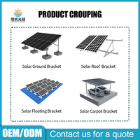 Système de carport solaire Hengfan 10KW léger, imperméable, en aluminium structurel, pour le stationnement des voitures