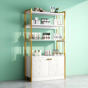 Vetrina cosmetica barbiere salone di bellezza prodotti <span class=keywords><strong>per</strong></span> la cura della pelle scaffalature - Product Image 3