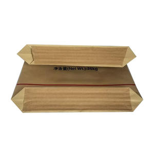 Sacs en papier kraft écologiques et recyclables personnalisés, impression offset, logo personnalisé, capacité de 25 kg/50 kg pour l'emballage de produits chimiques et de ciment - Product Image 3