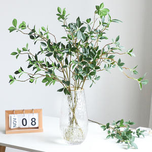 ใบไม้สีเขียวใบ <span class=keywords><strong>Ficus</strong></span> สำหรับงานแต่งงานงานปาร์ตี้ที่บ้าน - Product Image 3