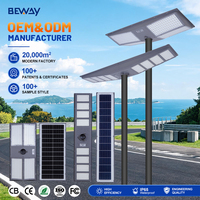 Venta Directa de Fábrica, Lámparas de Columna SMD5730 de Alta Potencia, 300-400 Vatios, Impermeables IP65, Lámparas Solares LED para Jardín