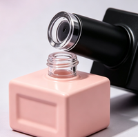 Flacons en verre vides pour vernis à ongles et gel à ongles avec pinceaux applicateurs