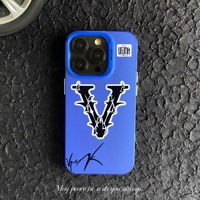Coque de téléphone tendance personnalisée à dégradé pour iPhone 16 13 Pro Max 12 Mini 11 Pro Xs Xr - Coque de protection élégante Vrunk