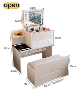 <span class=keywords><strong>Commode</strong></span> longue blanche moderne à 8 tiroirs avec station de charge et éclairage LED pour chambres à coucher – Approvisionnement direct usine - Product Image 5