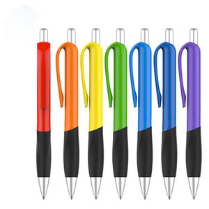 Multi-Colors Soft Grip Plastic Ball Point <b>Pen</b> Wholesales Customized Advertising Logo for Manufactures Office Supplies - Product Image 6