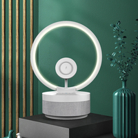 Lampe led intelligente sans fil, rechargeable avec musique, idéale pour une chambre à coucher, une Table de chevet ou d'appoint
