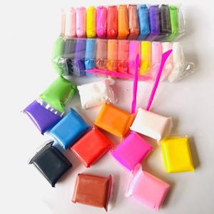 Argile super légère, argile à modeler 12 couleurs, ensemble d'argile éducatif DIY pour les parents et les enfants, disponible à deux yuans. - Product Image 2