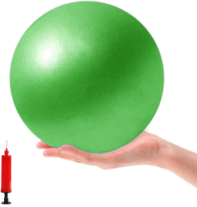 Pelota de Pilates Pequeña de 25 cm, Antiexplosión, de PVC Ligero y Suave, para Principiantes, Fortalecimiento del Core, Ejercicios de Yoga - Product Image 3