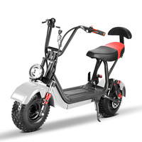 Mini Motocicleta Eléctrica Todoterreno de Dos Ruedas Estilo Harley de Alta Velocidad, Adecuada para Adultos, para Ocio y Movilidad, 48V 800W