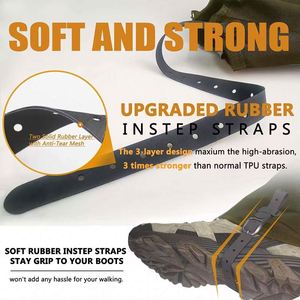 Échantillon Gratuit - Guêtres Hautes Imperméables pour Randonnée, Chasse et Neige (Protection Anti-Serpent) - Product Image 6