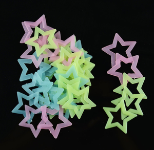 Decorazione della parete di vendita calda della <span class=keywords><strong>stanza</strong></span> dei bambini Stars Moon Butterfly Glow Glow 3d Wall Sticker - Product Image 2