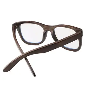 Gafas de sol Vintage personalizadas para hombres y mujeres, anteojos de sol de madera de bambú, a la moda, antiluz azul, 2022