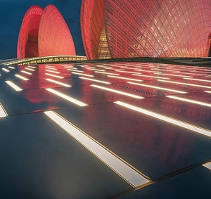 22 Wát RGB lõm LED Strip chôn Ánh Sáng Công viên khu vực quảng trường ngoài trời IP65 không thấm nước nhiều màu tuyến tính sàn gạch ánh sáng - Product Image 2