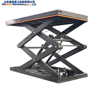 Plateforme élévatrice à ciseaux hydraulique fixe de 10 à 100 tonnes, élévateur à cargaison électrique avec configuration de 380V Catégorie de produit Palans - Product Image 1