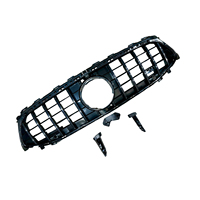 Grille de pare-chocs avant pour Benz CLA Class W118 2024-2025 Noir Style GT