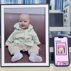 กรอบรูปอิเล็กทรอนิกส์ 13.3" 6-คัลเลอร์อีอิงค์,แบตเตอรี่ 4000 มิลลิแอมป์, รองรับอินเตอร์เน็ตไร้สาย, เวลาอัปเดต ≤15 วินาที, กรอบรูปดิจิตอลพลังงานต่ำ - Product Image 1