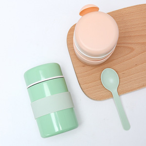 Stainless Steel Thermal Food Jar For Kids With Spoon Large Capacity Straight Body Design Yongkang Origin - Product Image 2
