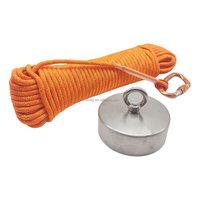 Aimant de pêche en néodyme 4800lbs, force de traction 2200kg, D120mm, aimant de pêche en terres rares