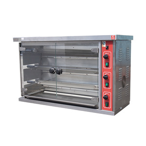 Cocina eléctrica comercial de acero inoxidable con horno para asar cerdo y pollo Horno eléctrico para pollo lechón - Product Image 4