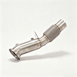 ท่อดาวน์ไปป์สแตนเลสสำหรับ BMW N20 B48 320i 328i 428i 528i F30 F32 F36 xDrive ท่อไอเสียสมรรถนะสูง - Product Image 1