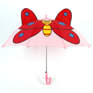 <span class=keywords><strong>Parapluie</strong></span> pour enfants coloré le plus populaire avec choix de manche chromé, <span class=keywords><strong>parapluie</strong></span> pour enfants mignon en forme de <span class=keywords><strong>coccinelle</strong></span> 3D - Product Image 1
