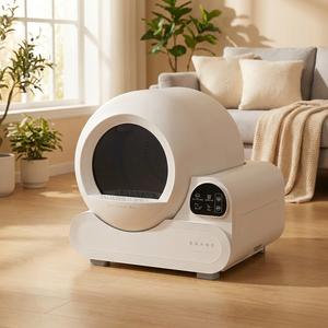Koeda ALB03 Lettiera Intelligente per <span class=keywords><strong>Gatti</strong></span> da 70L in Plastica con Controllo Odori, Controllo tramite APP, Semi-Automatica, Facile da Pulire e Design Confortevole - Product Image 1
