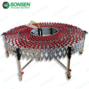 بكرة عاجزة مرنة ناقل Foley عجلة النقل الكرتون خط التجميع تلسكوبي - Product Image 4