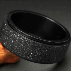 레트로 클래식 다기능 고딕 남성용 고품질 스테인리스 커플 티타늄 스틸 반지 - Product Image 6