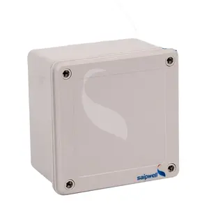 Saipwell Outdoor Plastic Screw ABS Waterproof Juction Box Plastic Waterproof Ip67 Enclosure Electrical Junction Box