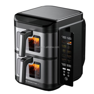 Aifa 11L acier inoxydable <span class=keywords><strong>double</strong></span> friteuse 2800w contrôle numérique airfly écran tactile friteuses appareils ménagers intelligents Air Fryer Four - Product Image 1