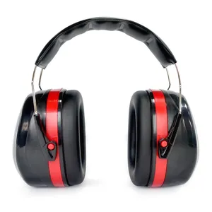 Comfortable Industrial Over-the-head Ear Protectors For Sound Isolation And Noise Reduction