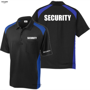 An Ninh Polyester Áo Phông Doorman Vệ Sinh Đồng Phục Bảo Hộ Lao Động Unisex Polo Áo Sơ Mi Chạy Hiệu Suất Biểu Tượng Tùy Chỉnh Polo Áo Sơ Mi - Product Image 6