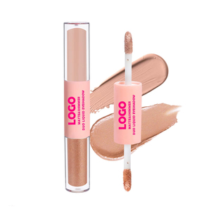 <span class=keywords><strong>Fard</strong></span> <span class=keywords><strong>à</strong></span> paupières liquide scintillant haute pigmentation, personnalisé en gros, 2 en 1, imperméable, marque privée - Product Image 1