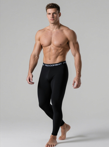 Leggings de pantalons de sport pour hommes, leggings d'extérieur serrés, respirants et confortables, pour le suivi de la course à pied et du jogging, fabricant - Product Image 2