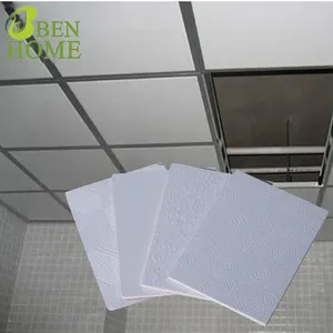 Professional Building Materials Factory Supply PVC Gypsum Ceiling For Interior Decoration