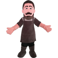 Nouveaux costumes de mascotte en peluche pour adultes, thème Noël, pour spectacles en direct unisexes