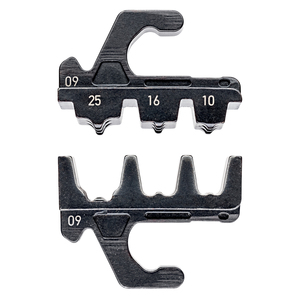 Matriz de crimpado para terminales de férula de 10, 16 y 25 mm, preaislados y no aislados - Product Image 1