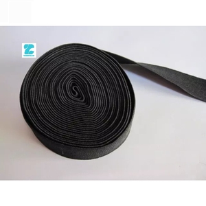 Bande élastique plate large tricotée noir et blanc pour la quincaillerie, extensible, autre ruban, vente en gros pour canapés - Product Image 1